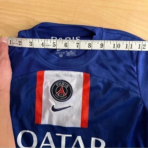 ❤️ Nike Paris 22/23 children PSG Home Football Kit Shirt Sportswear 4-6T - Picture 8 of 8